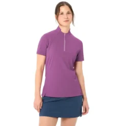 Adlux Half-Zip Fahrrad Shirt Damen