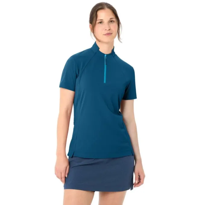 Adlux Half-Zip Fahrrad Shirt Damen
