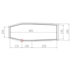Allround Chapel XT 2 Personen Zeltunterlage