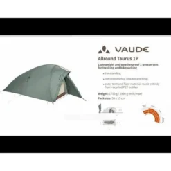 Allround Taurus Trekkingzelt 1 Person