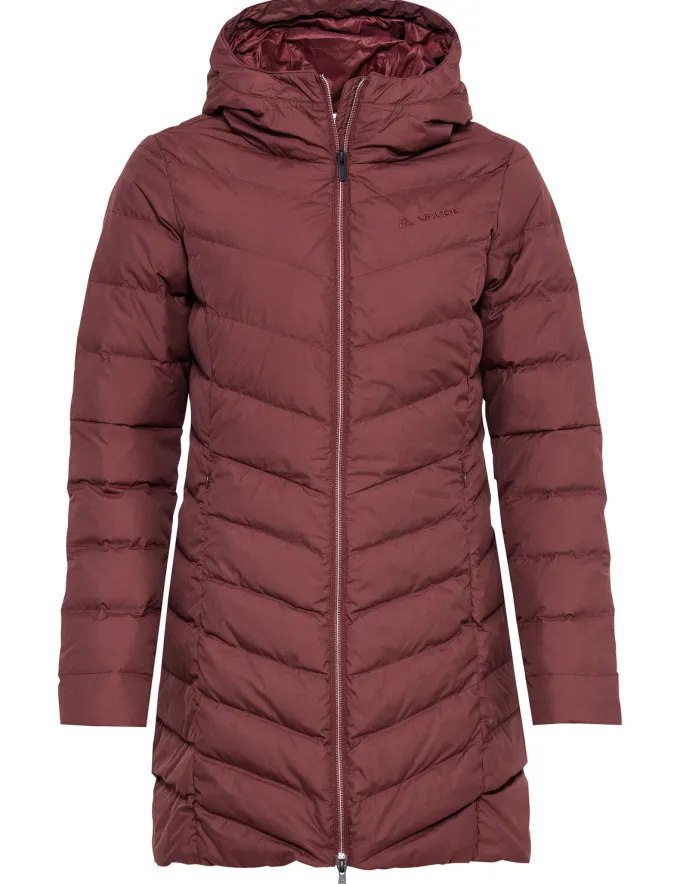 Annecy Daunenmantel Damen - dark cherry