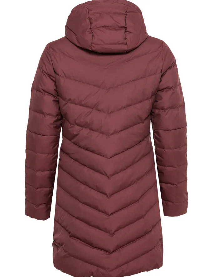 Annecy Daunenmantel Damen - dark cherry