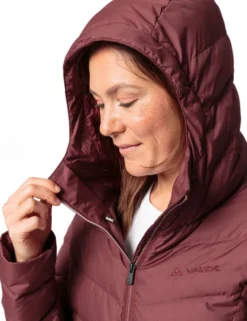 Annecy Daunenmantel Damen - dark cherry