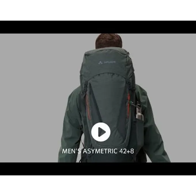 Asymmetric 42+8 Liter Trekkingrucksack