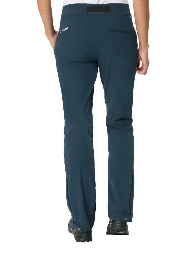 Badile II Softshellhose Damen - dark sea uni