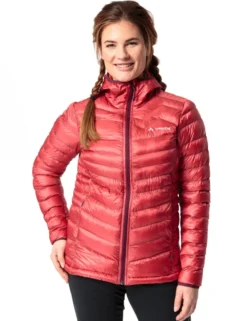 Batura leichte Thermo-Kapuzenjacke Damen - brick