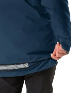 Cyclist Warm Rain Fahrrad-Regenjacke Damen - dark sea