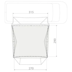 Drive Pavillon Zeltunterlage