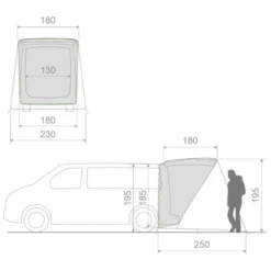 Drive Van Trunk Autozelt