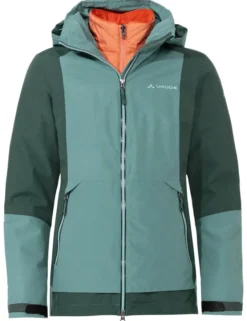 Elope 3-in-1 Outdoorjacke Damen - dusty forest