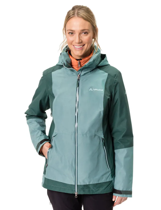 Elope 3-in-1 Outdoorjacke Damen - dusty forest