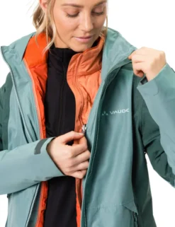 Elope 3-in-1 Outdoorjacke Damen - dusty forest