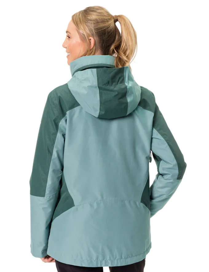 Elope 3-in-1 Outdoorjacke Damen - dusty forest