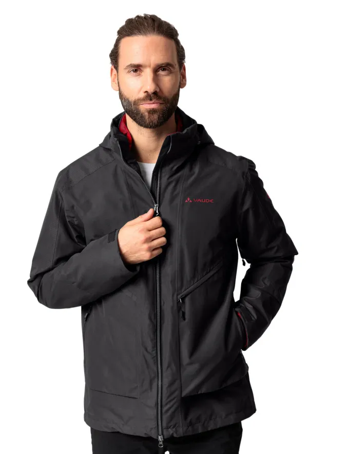 Elope 3-in-1 Outdoorjacke Herren - black