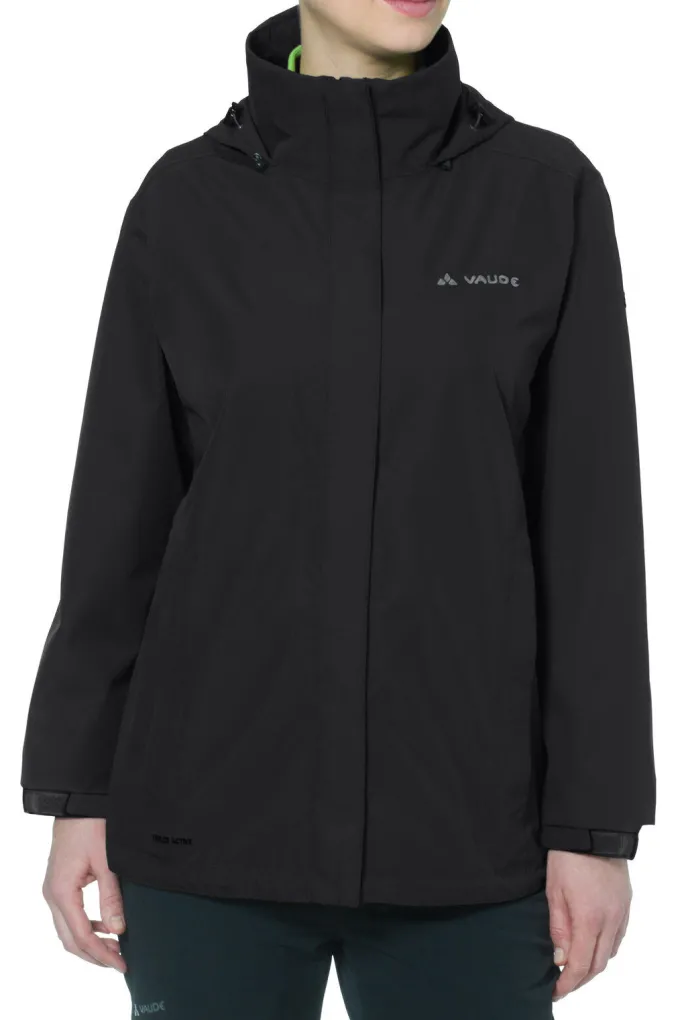 Escape Light Regenjacke Damen - black