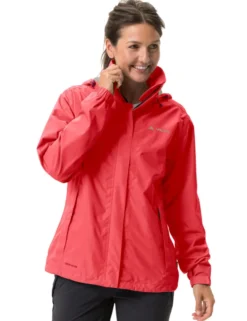 Escape Light Regenjacke Damen - flame