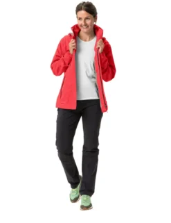Escape Light Regenjacke Damen - flame