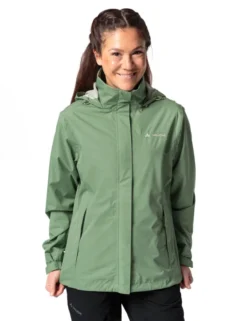 Escape Light Regenjacke Damen - willow green