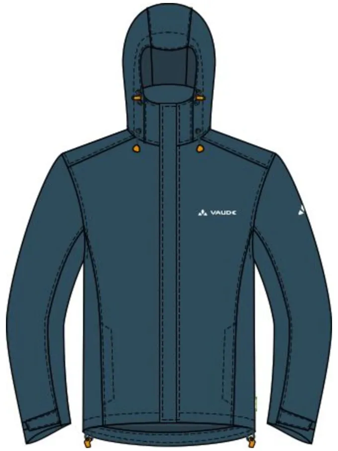 Escape Light Regenjacke Herren - baltic sea uni