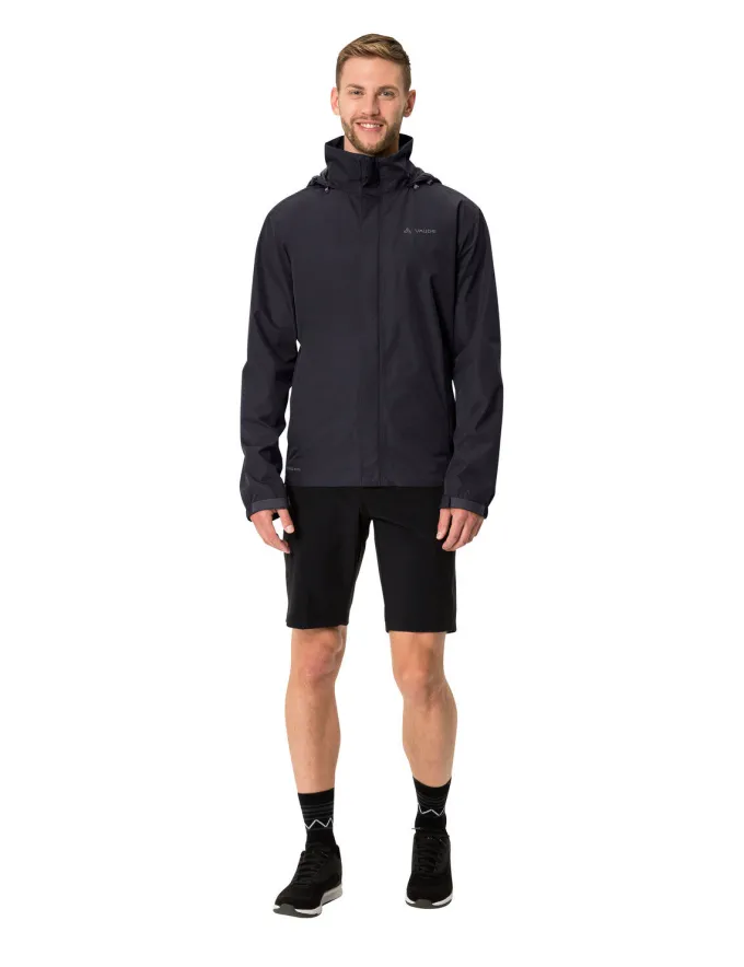 Escape Light Regenjacke Herren - black