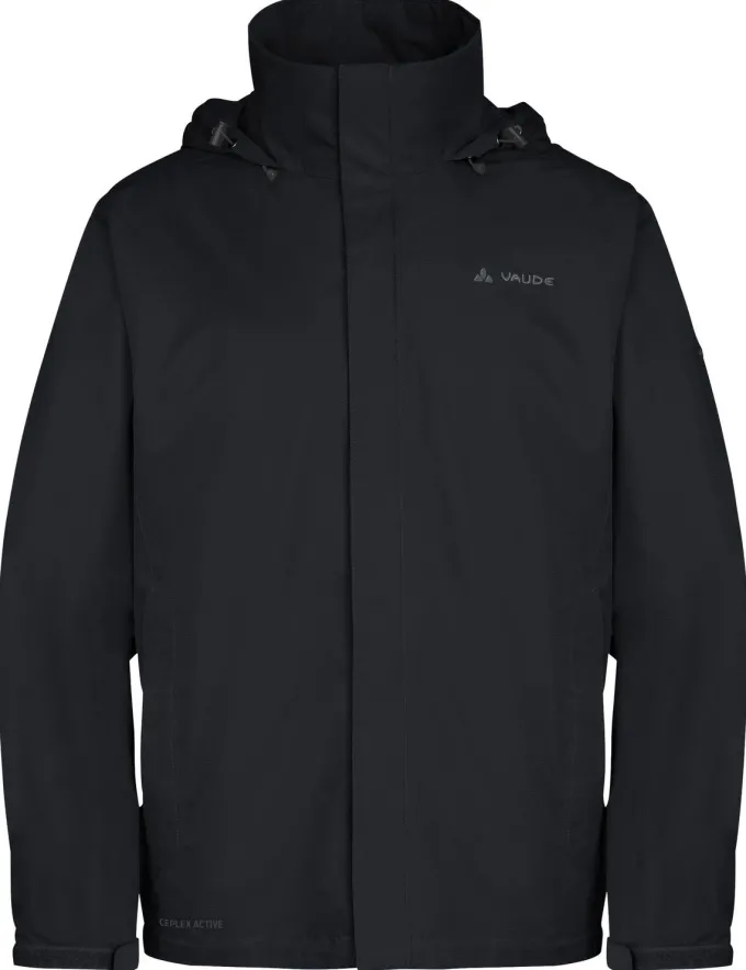 Escape Light Regenjacke Herren - black