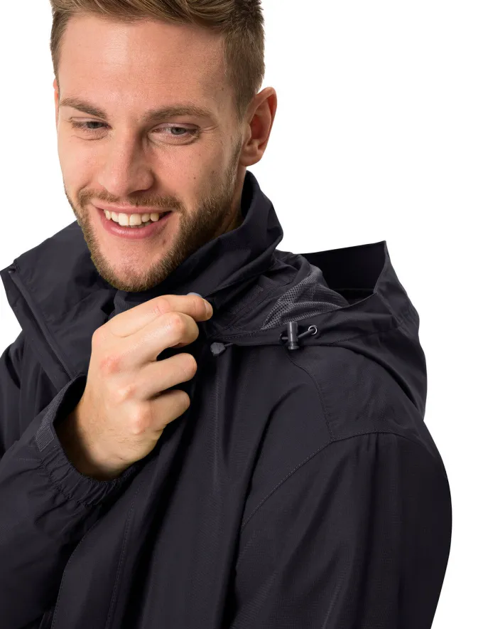 Escape Light Regenjacke Herren - black