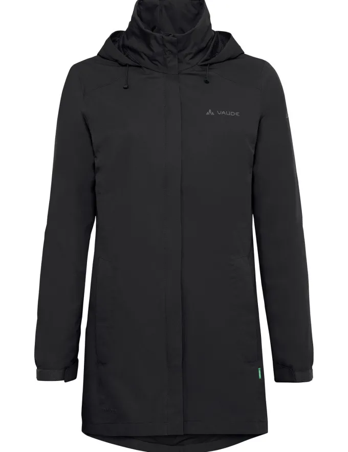 Escape Regen-Parka Damen - black