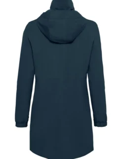 Escape Regen-Parka Damen - dark sea