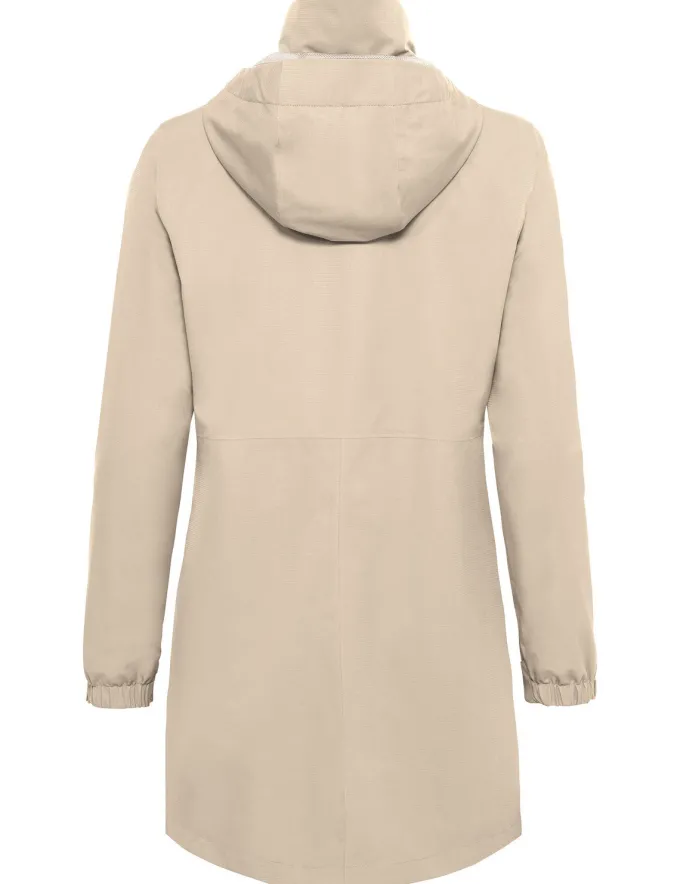 Escape Regen-Parka Damen - linen