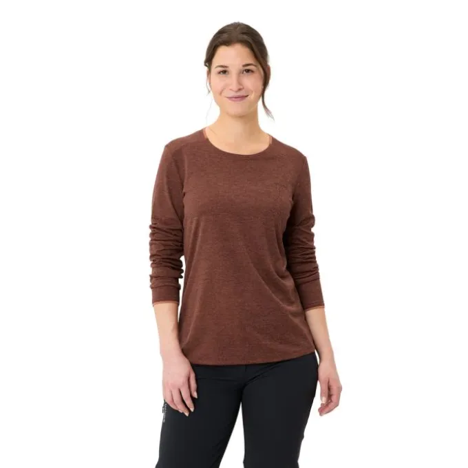 Essential Langarm T-Shirt Damen