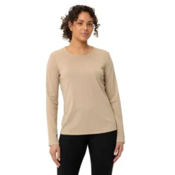 Essential Langarm T-Shirt Damen