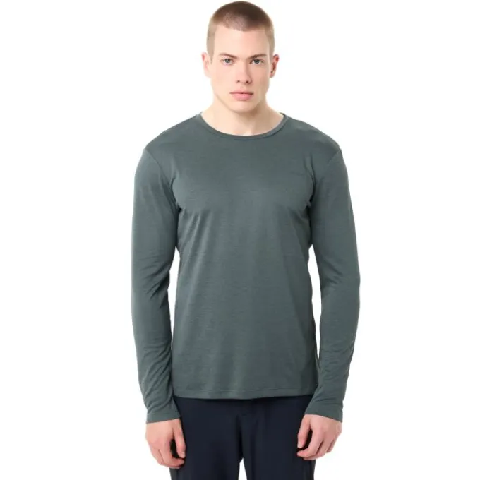Essential Langarm T-Shirt Herren