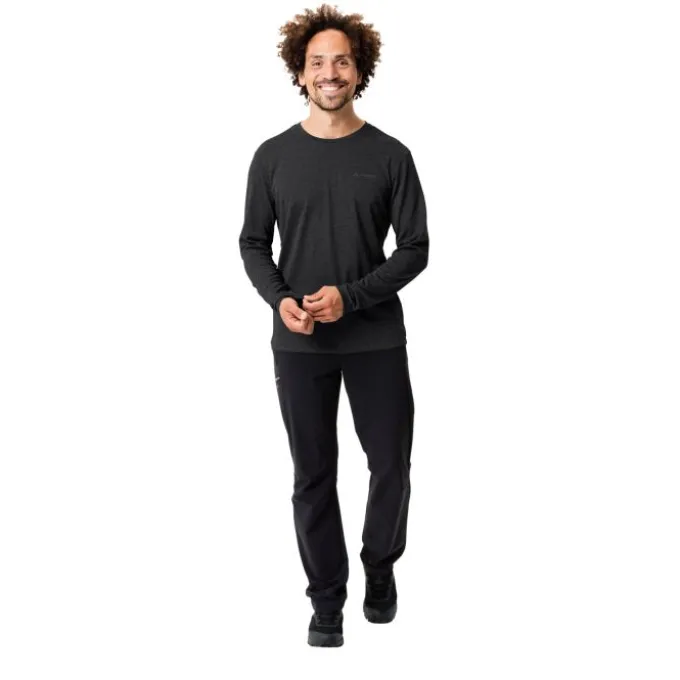 Essential Langarm T-Shirt Herren