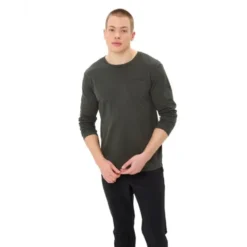 Essential Langarm T-Shirt Herren