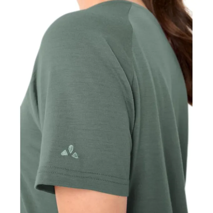 Essential T-Shirt mit Wolle Damen