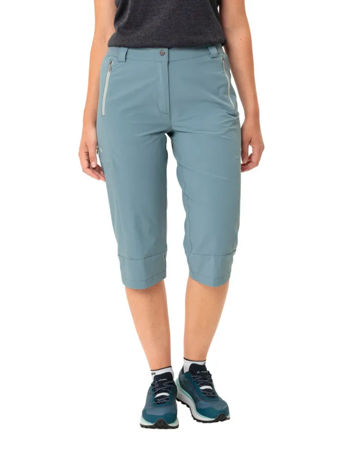 Farley Stretch Capri Hose III Damen - nordic blue