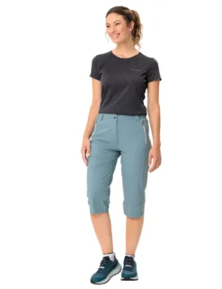 Farley Stretch Capri Hose III Damen - nordic blue