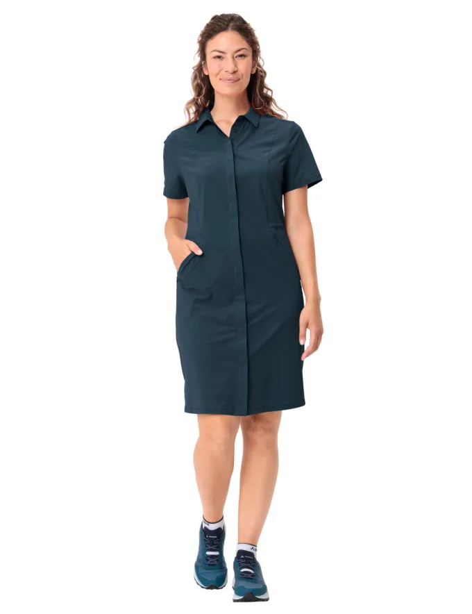 Farley Stretch Kleid - dark sea