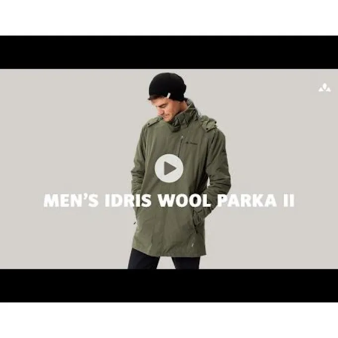 Idris II Wool Parka Herren