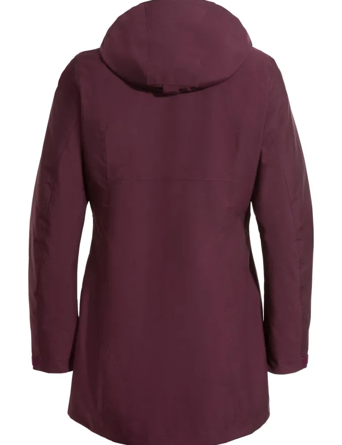 Idris 3-in-1 Parka Damen - cassis