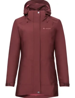 Idris 3-in-1 Parka Damen - dark cherry