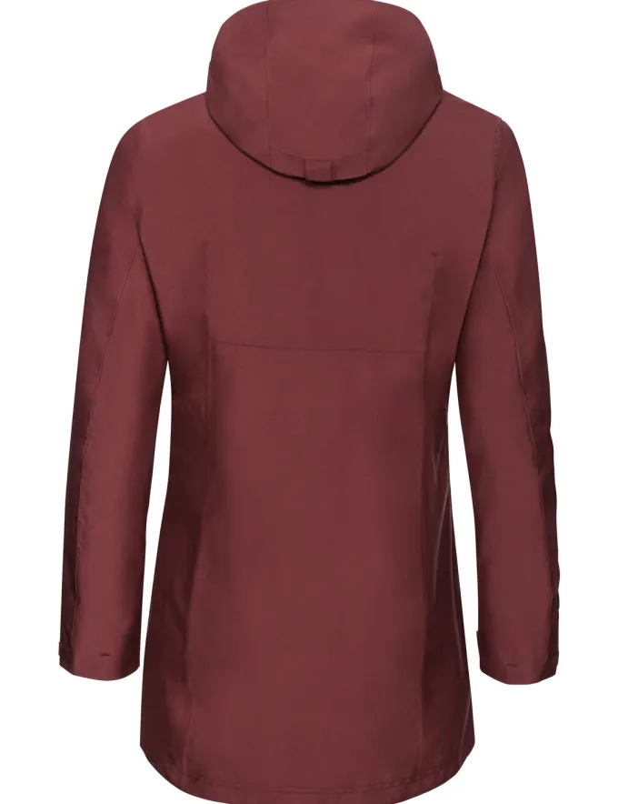 Idris 3-in-1 Parka Damen - dark cherry