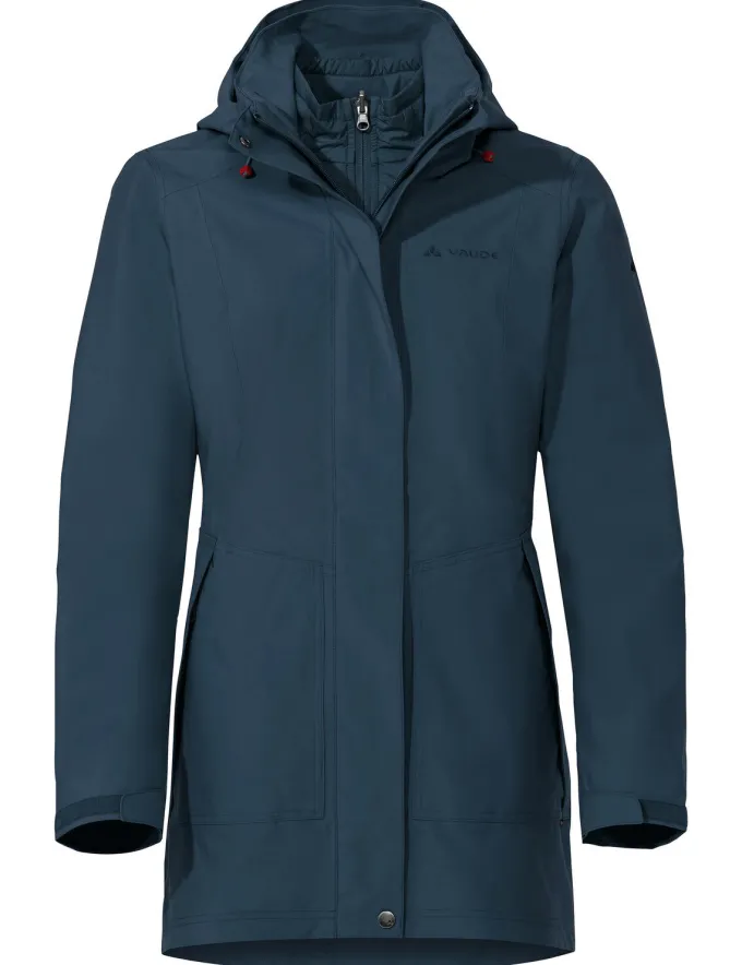 Idris 3-in-1 Parka Damen - dark sea