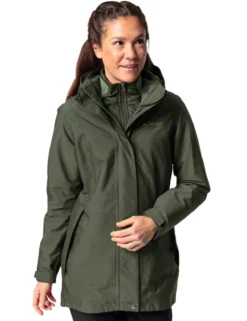 Idris 3-in-1 Parka Damen - khaki
