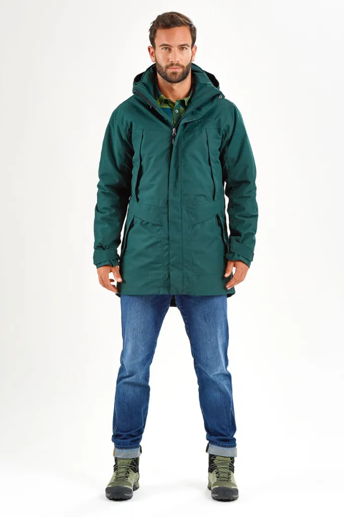 Idris Parka Herren - black