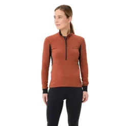 Kuro Fahrrad Half Zip Langarmshirt Damen