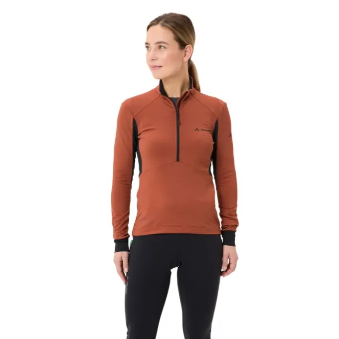 Kuro Fahrrad Half Zip Langarmshirt Damen