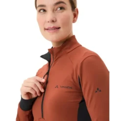 Kuro Fahrrad Half Zip Langarmshirt Damen