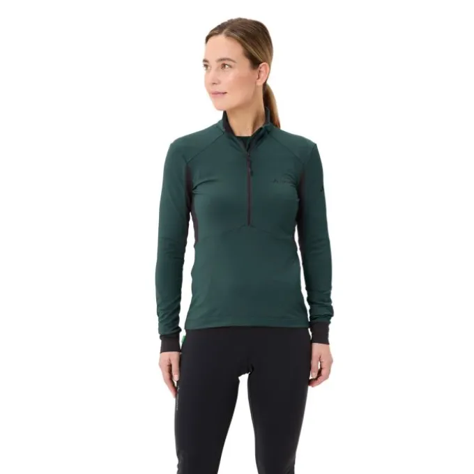 Kuro Fahrrad Half Zip Langarmshirt Damen