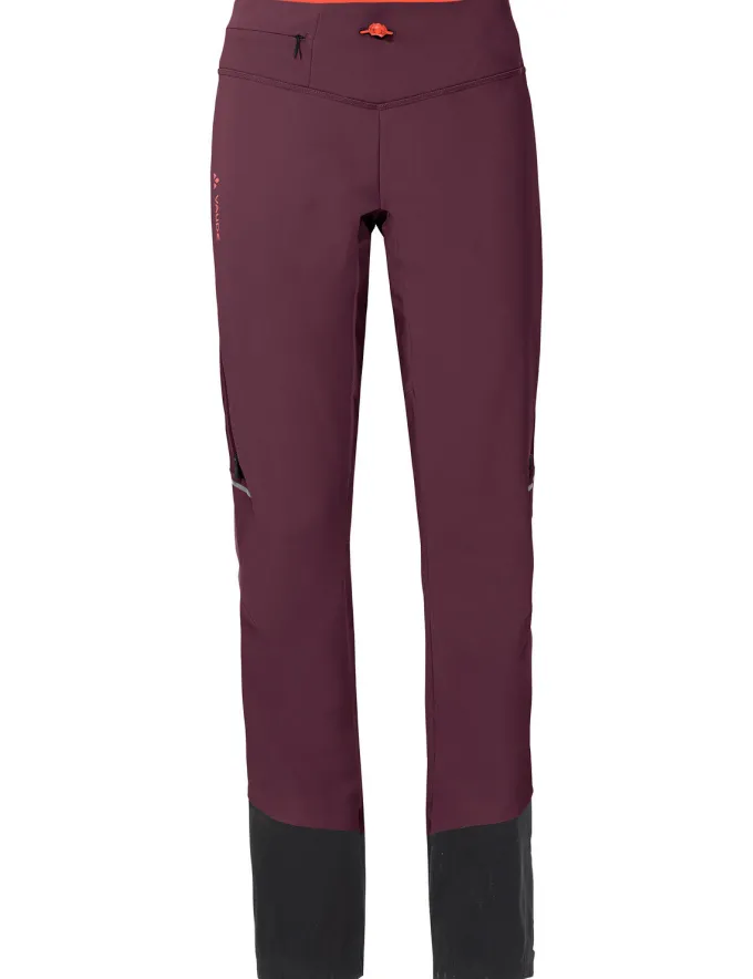 Larice Skitouren Hose Leicht Damen - cassis
